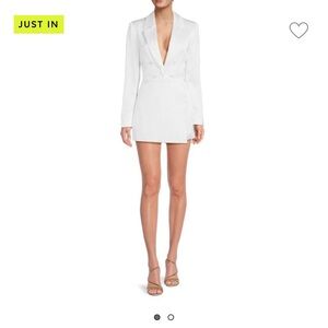 Alice & Olivia Myra Notch Lapel Blazer Romper